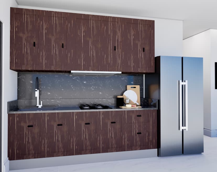 Spacious living and dining area