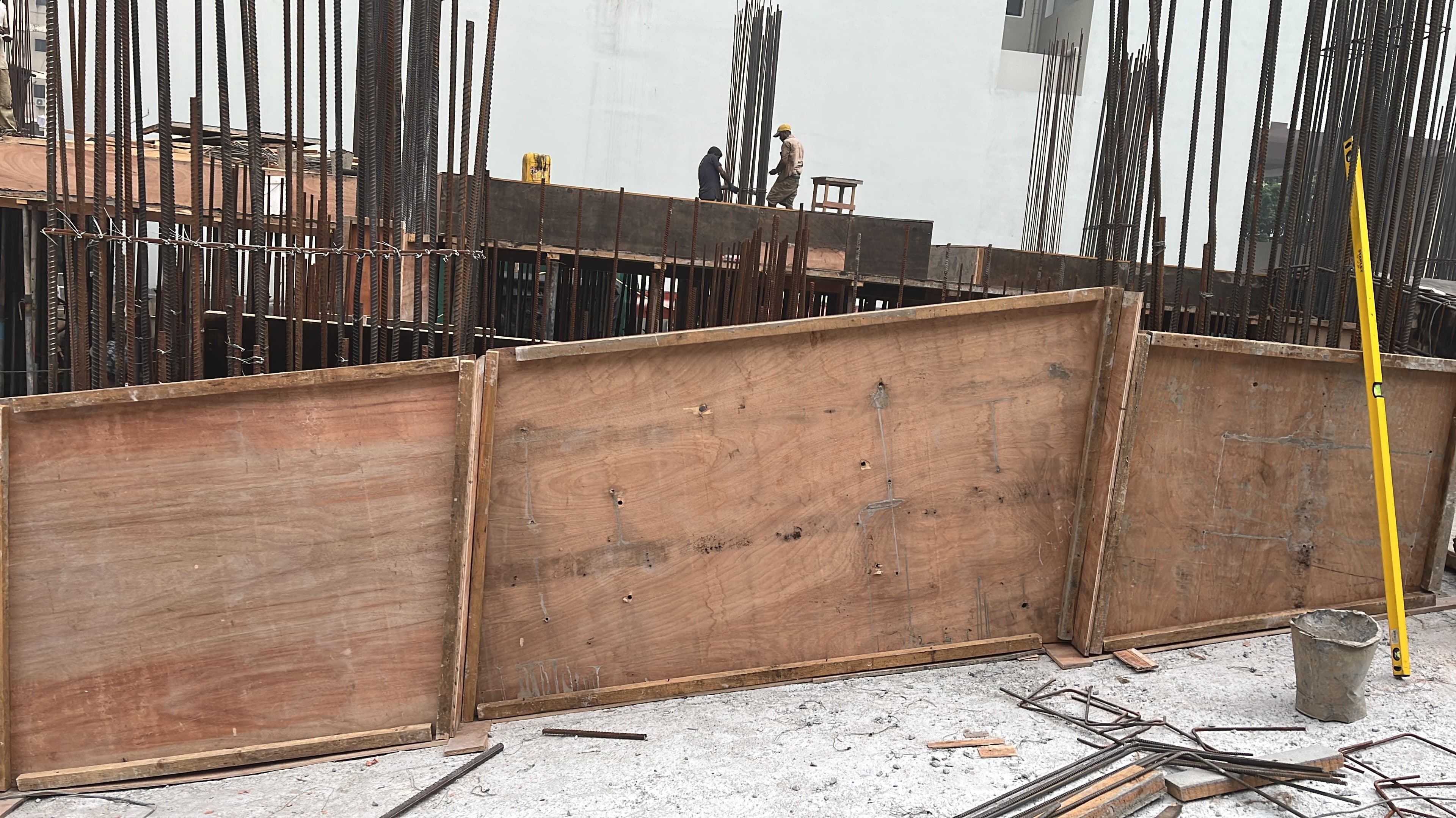First Floor Column Formwork & Reinforcement Progress - Image 2