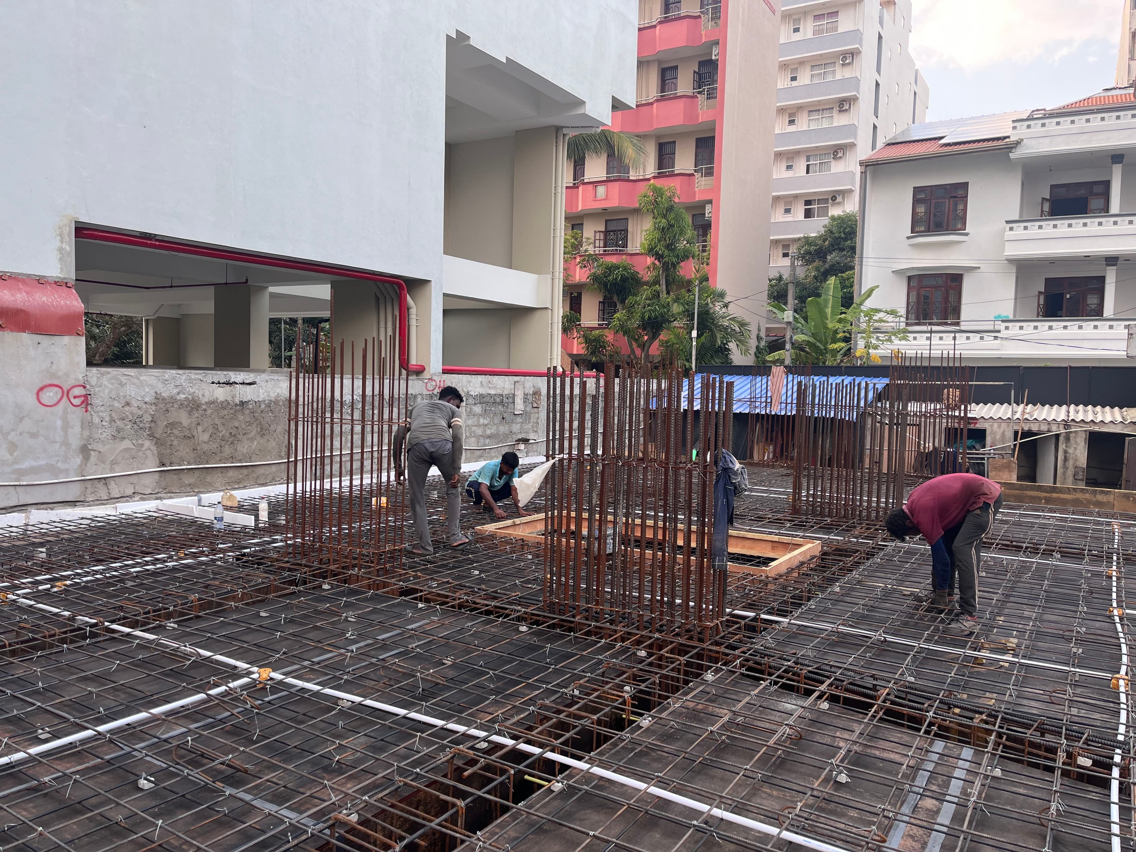 First Floor Concreting