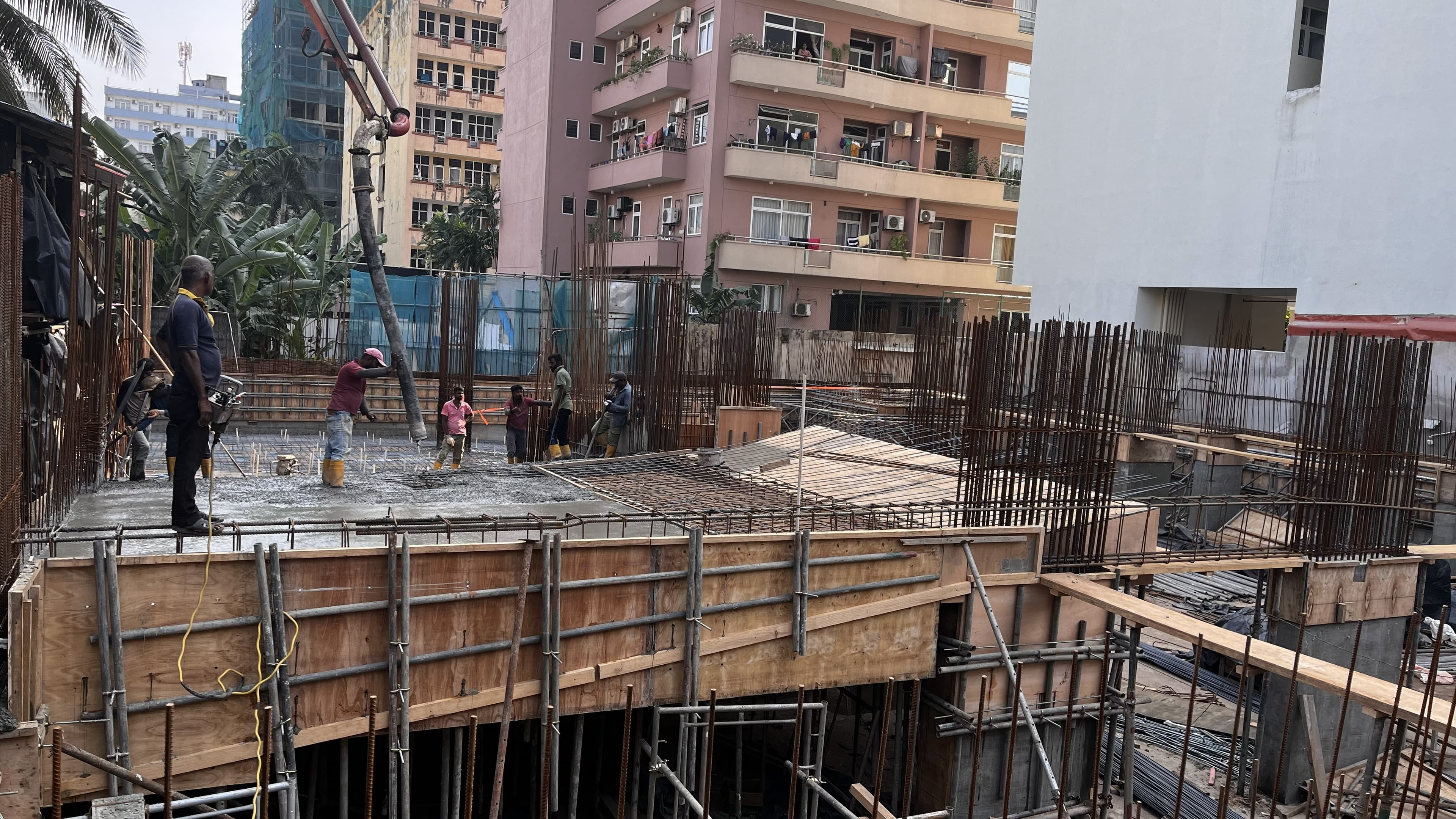 Ramp 01 Concrete Pouring & Structural Progress