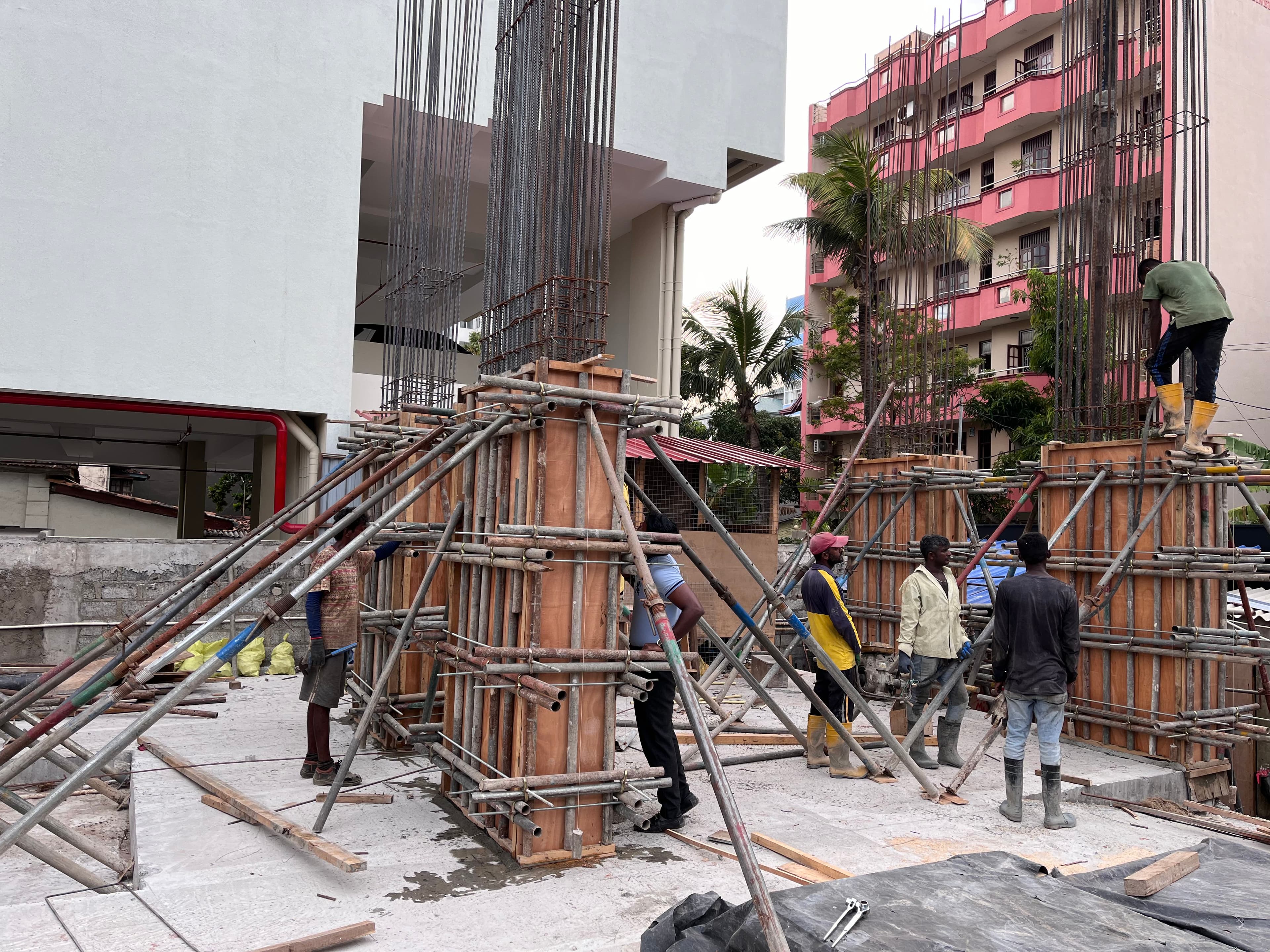 Ground Floor Column Concreting - Image 4