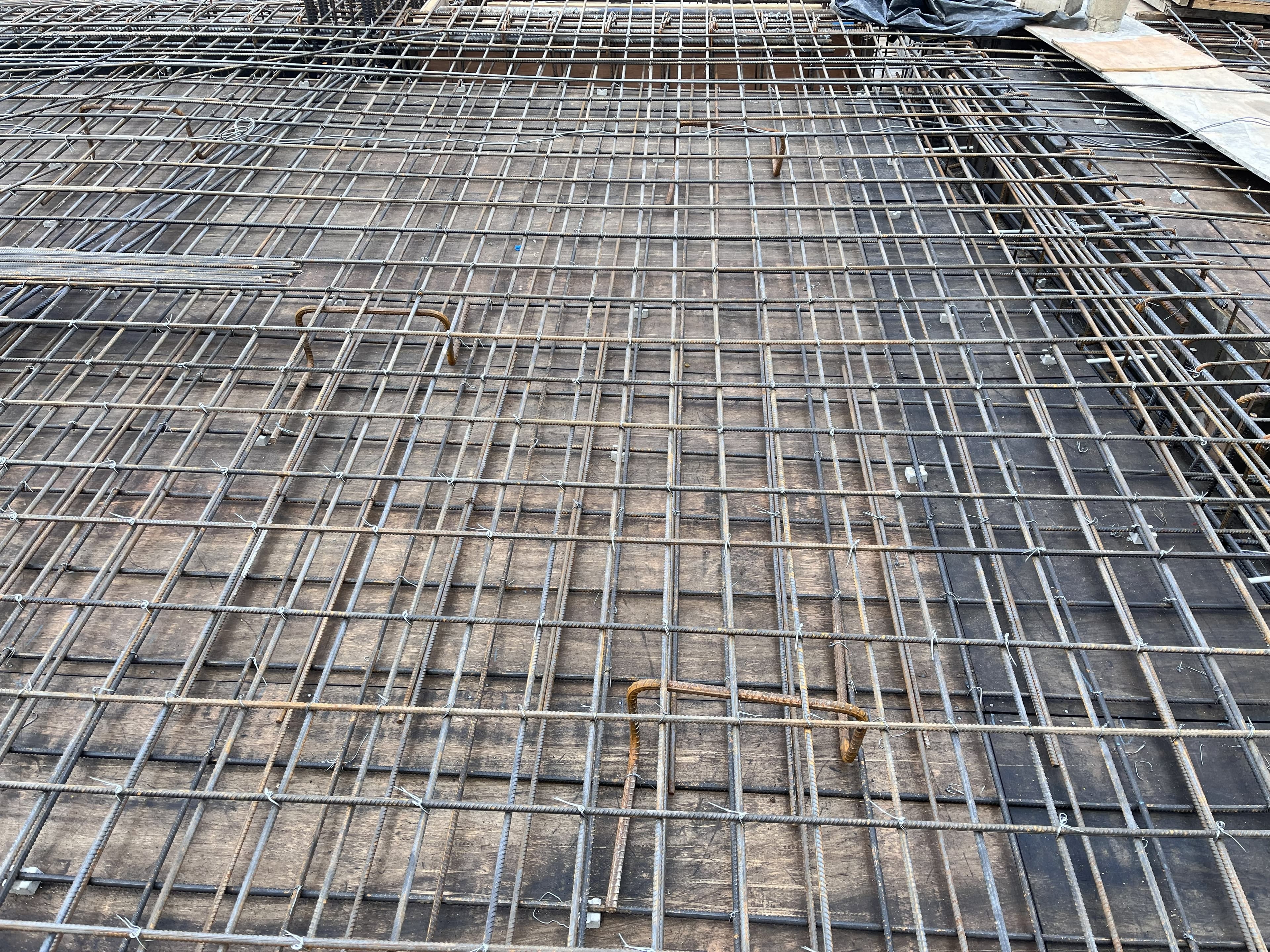 First Floor Column Formwork & Reinforcement Progress - Image 1