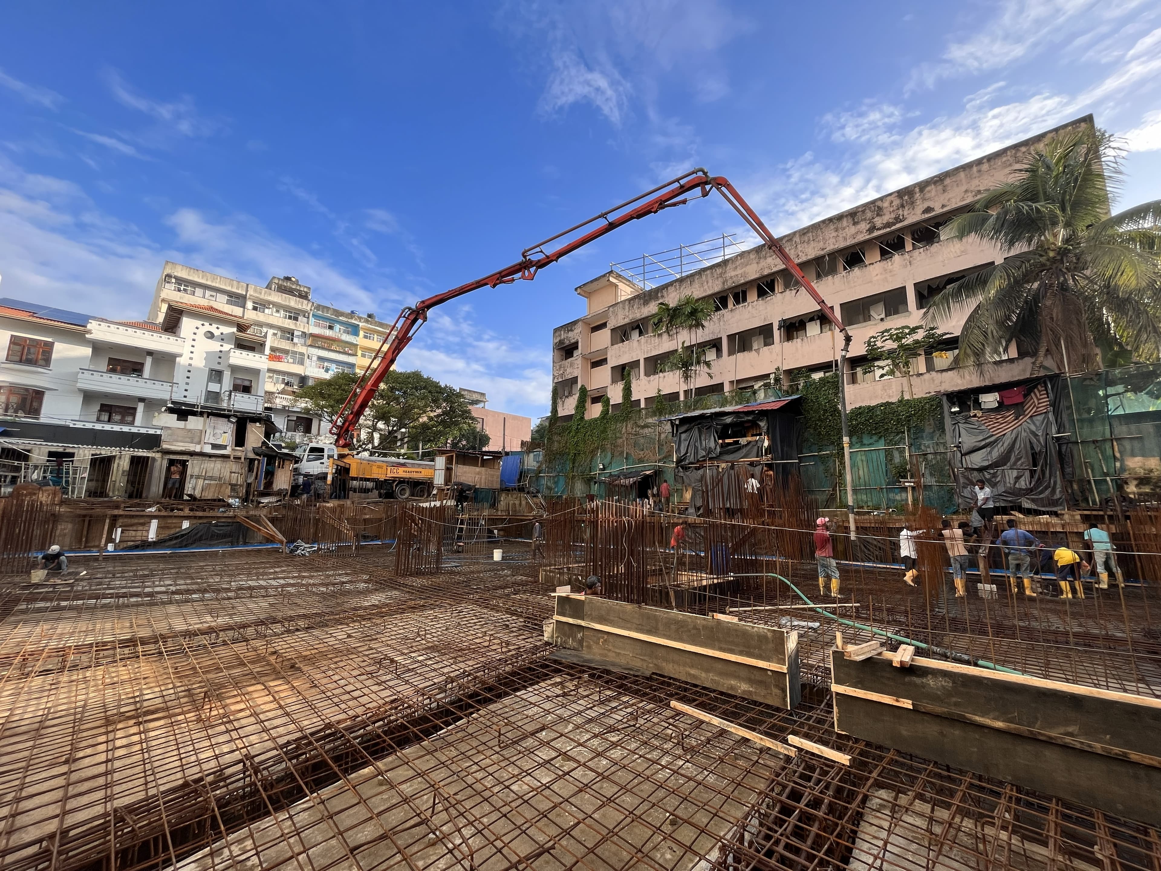 Basement Floor Concrete Pouring - Structural Base